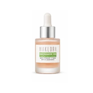 سرم نیاسینامید ۱۰ درصد ماکلورا حجم ۳۰ میل Maklora Niacinamide 10% Skin Care Serum