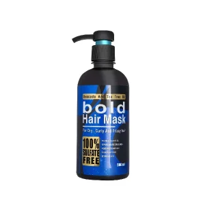 ماسک موی بدون سولفات بولد حاوی روغن آووکادو و درخت چای ۵۰۰ میلی‌لیتر bold Hair Mask Avocado and Tea Tree Oil 500 ml