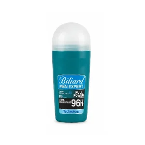 مام رول ضدتعریق مردانه بیلیارد مدل Full Power 96H حجم 80 میل Biliard Men Expert Full Power 96H Anti-Perspirant Roll-On