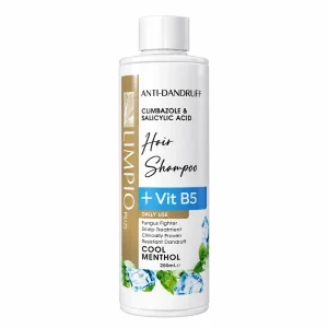 شامپو ضد شوره لیمپیو مدل Cool Menthol حجم 250 میل Limpio Anti-Dandruff Cool Menthol Hair Shampoo 250ml