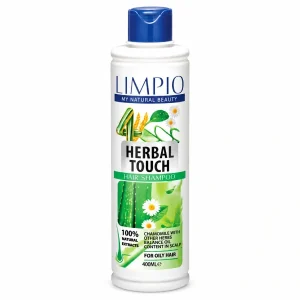 شامپو موهای چرب لیمپیو مدل Herbal Touch حجم 400 میل Limpio Herbal Touch Hair Shampoo 400ml