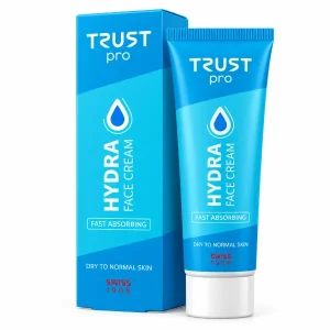 کرم آبرسان صورت تراست پرو مدل Hydra مناسب پوست خشک تا نرمال | Trust Pro Hydra Face Cream